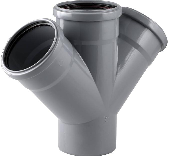 Крестовина одноплоскостная 45 град. 110x50x50 фото 1