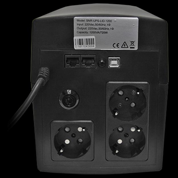Источник бесперебойного питания Line-Interactive, 1200 VA фото 4