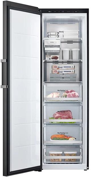 Морозильная камера LG GC-B404FAQM серебристый фото 5