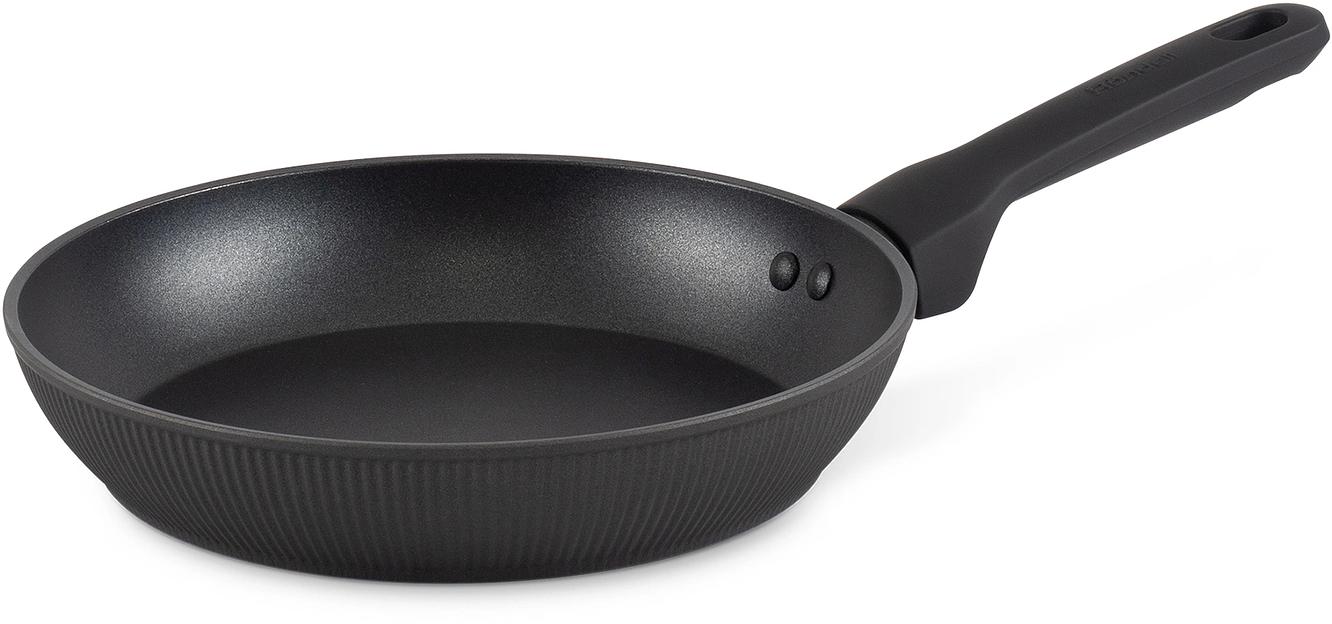 Сковорода Rondell Shell RDA-1926 круглая 26см покрытие: Xylan Plus ручка несъемная (без крышки) темно-серый фото 1