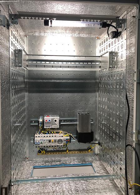 ЦМО Шкаф уличный всепогодный настенный укомплектованный 9U (Ш600 х Г300), комплектация T1-IP54 (ШТВ-Н-9.6.3-4ААА-Т1) фото 9