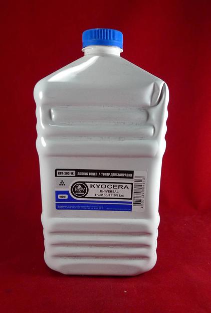 Тонер для Kyocera Universal (TK-3110/3170/1110/1120/1150/1160/1170/1200) (кан. 1кг) B&W Premium Tomoegawa фас.Россия фото 1