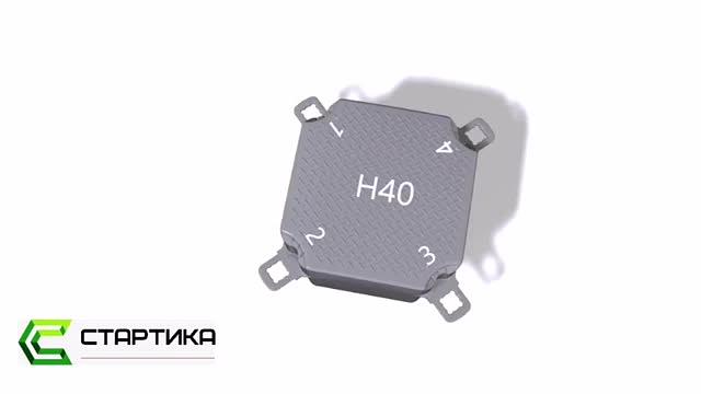 Комплект бокового крепления понтонов (болт, гайка, шайба) фото 3