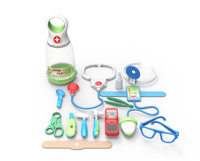 Набор «Доктор» 13 предметов (капля) ОПТ фото 1