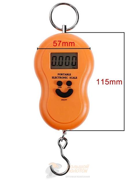 Весы ручные электронные кантер 40 кг /100 фото 1