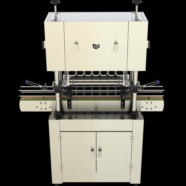 Автомат розлива пищевых и не пищевых жидкостей в тару 0,3 – 5,0 л АР-600Г-МГ (6 голов, по времени переливом, с герметизацией, со смещением) фото 5