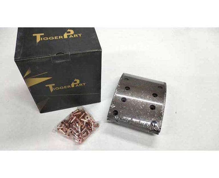 Накладка тормозная передняя F3000 10 отверстий 81.50221.0540 TiggerPart фото 1