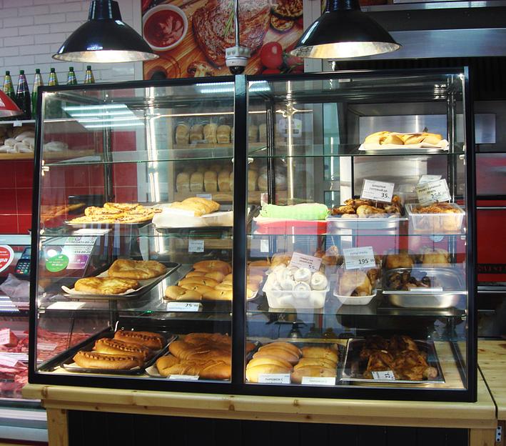 Настольная витрина из алюминиевого профиля 0.6х0.5х0,6 м фото 2