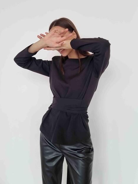 Блуза с завязками опт фото 4