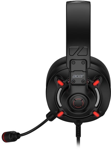 Наушники с микрофоном Acer Nitro OHW306 черный мониторные оголовье (ZL.HDSEE.00E) фото 3