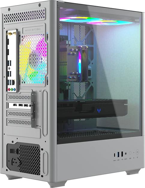 ПК Teclast G03 Ryzen 5 7500F (3.7) 32Gb SSD1Tb RTX5070 12Gb Windows 11 Pro GbitEth WiFi BT 750W белый (G03 7500F32G1T5070WKRU) фото 4