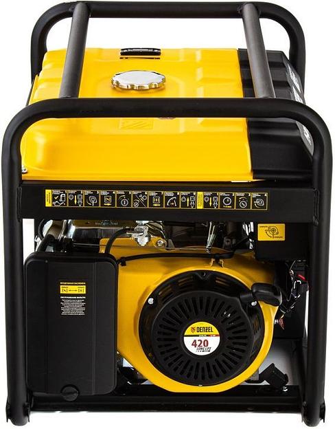 Генератор Denzel PS 80 E-3 6.6кВт фото 2