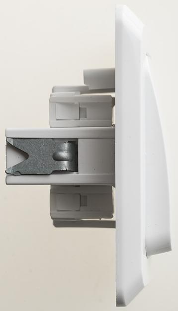 Systeme electric BC10-004B ЭТЮД С/У 1-клавишный ПЕРЕКЛЮЧАТЕЛЬ 10 АХ, БЕЛЫЙ, Россия фото 5