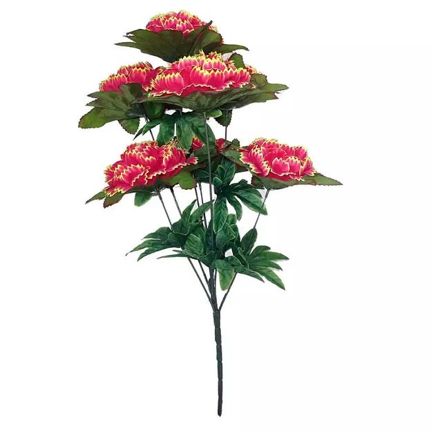 Букет искусственных шафранов 7 голов 60см 417-769 фото 4