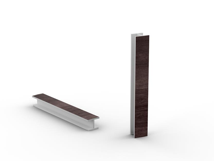 Угловое соединение 180 (31 дуб темный) Н-100 фото 1