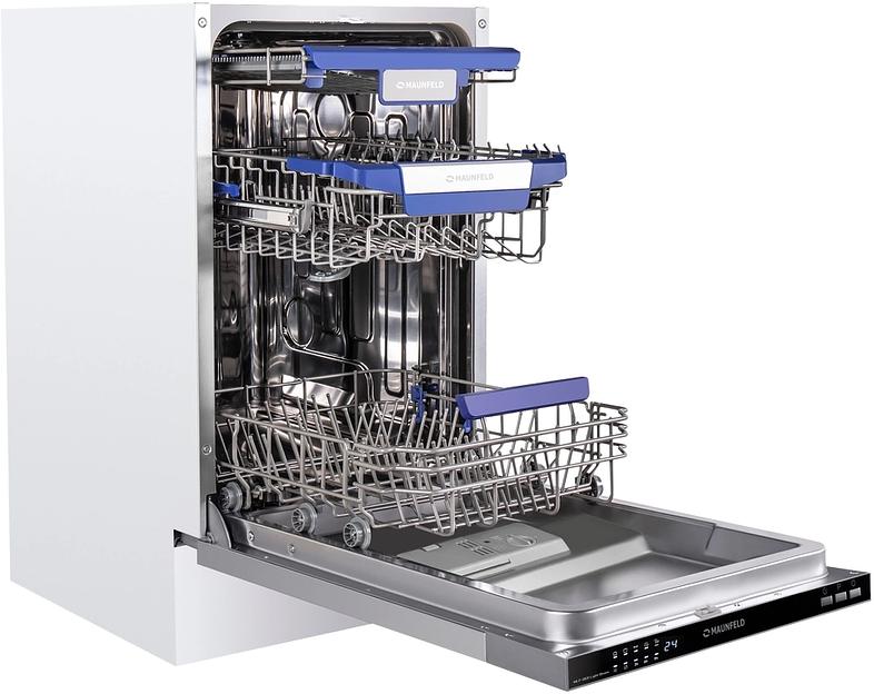 Посудомоечная машина встраив. Maunfeld MLP-083I Light Beam узкая фото 5