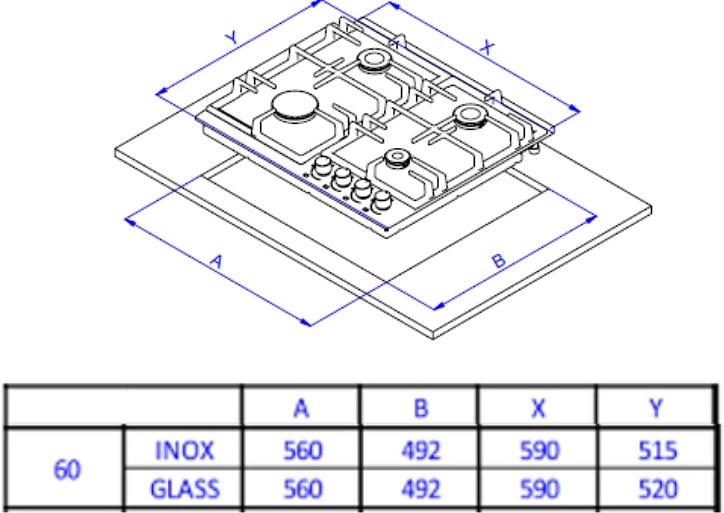Газовая варочная поверхность Weissgauff HGG 641 BEB черный фото 4