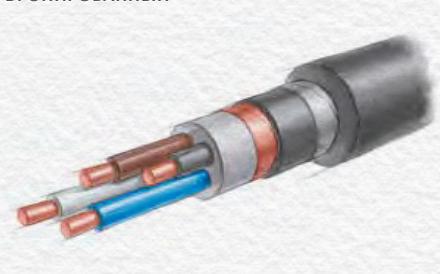 Кабель силовой ВЭБШвнг(А)-LS ОПТ фото 1