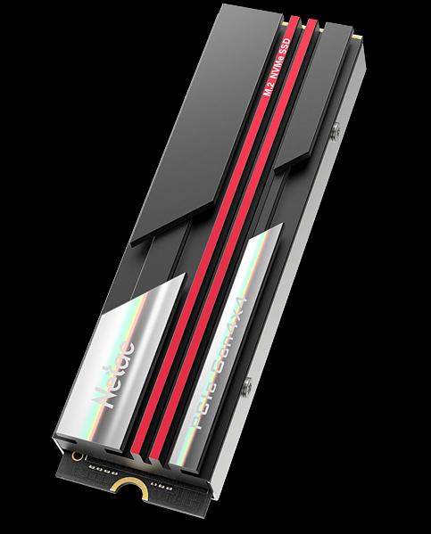 Ssd накопитель Netac SSD NV7000 PCIe 4 x4 M.2 2280 NVMe 3D NAND 2TB, R/W up to 7200/6800MB/s, with heat sink, 5y wty (NT01NV7000-2T0-E4X) фото 2