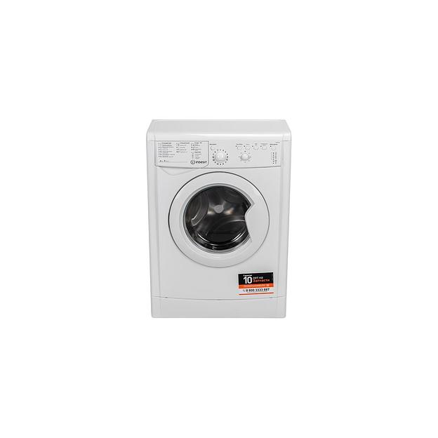 Стиральная машина суперузкая Indesit EcoTime IWUB 4105, с фронтальной загрузкой, 4кг, 1000об/мин фото 1