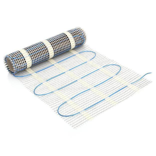 Одножильный углеволоконный карбоновый электрический теплый пол - нагревательный мат 0,5х2 м (1 м2) фото 1