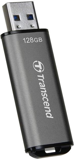 Флеш Диск Transcend 128Gb Jetflash 920 TS128GJF920 USB3.1 темно-серый фото 3