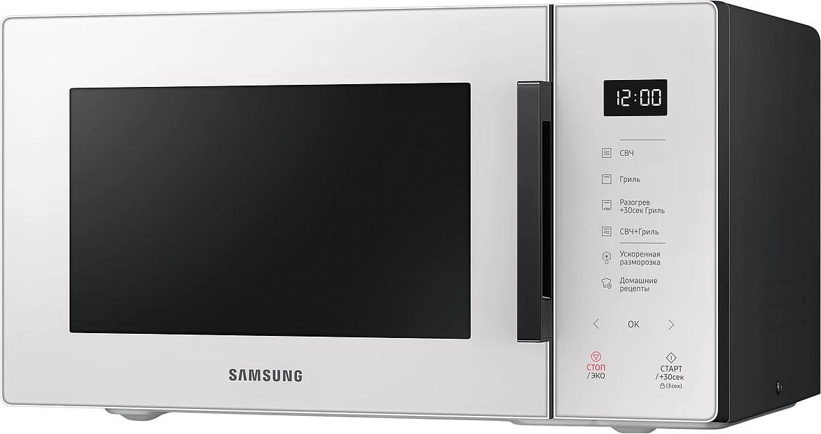 Микроволновая Печь Samsung MG23T5018AE/BW 23л. 800Вт белый/черный фото 2