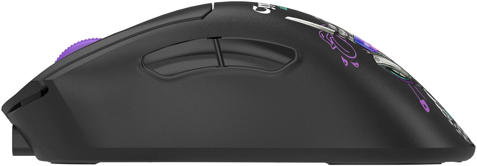 Мышь A4Tech Bloody R73 Ultra Duo черный/рисунок оптическая 20000dpi беспров. USB-C 7but (R73 ULTRA DUO CYPHER GHOST) фото 7