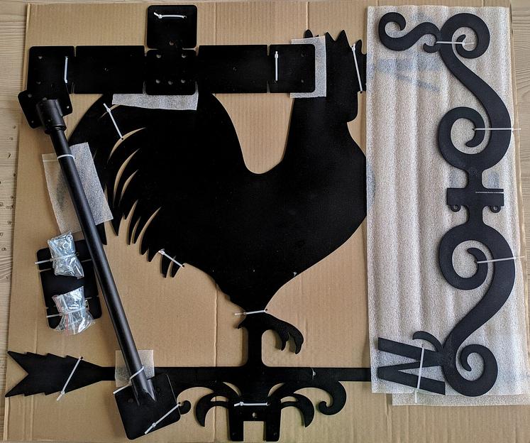 Флюгер в форме петуха ОПТ фото 3