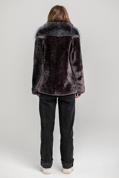 Куртка женская из овчины 1520 Фабрика меха Вятки фото 3