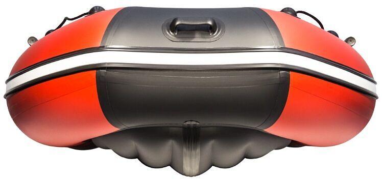 Лодка Ривьера Компакт 2900 НДНД, 2900*1500*420 мм., цвет: красный-черный фото 5