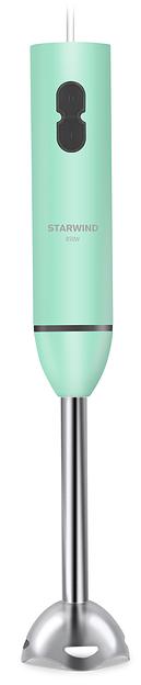 Блендер погружной Starwind SBP1113c 750Вт белый/зеленый фото 2