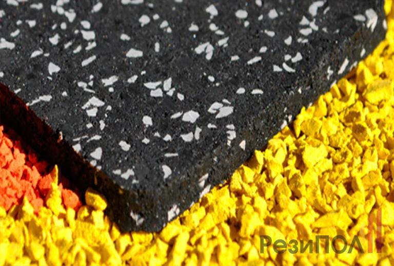 Рулонное резиновое покрытие ANT Мix ОПТ фото 2