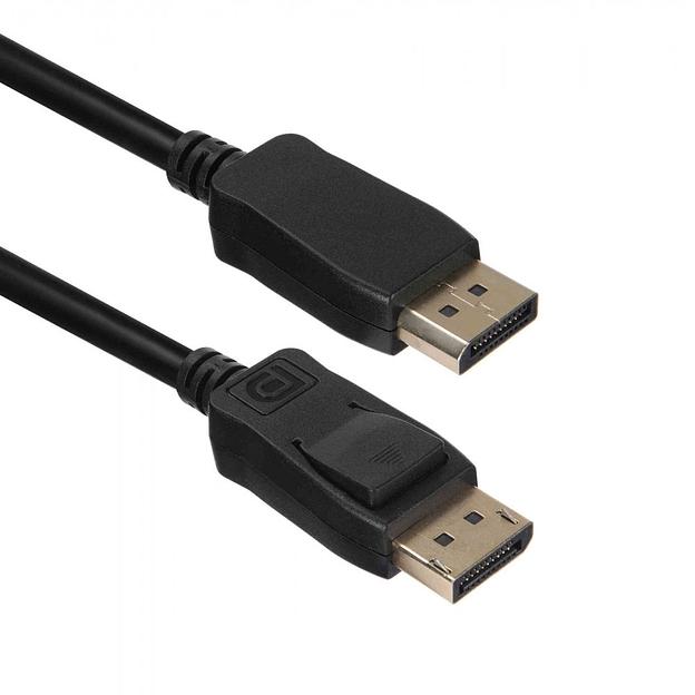 Кабель ACD Кабель ACD-DDPM4-18B |ACD-DDPM4-18B| DisplayPort 1.4, Golden Plated,20m/20m, Черный, 1.8м (742408) фото 2