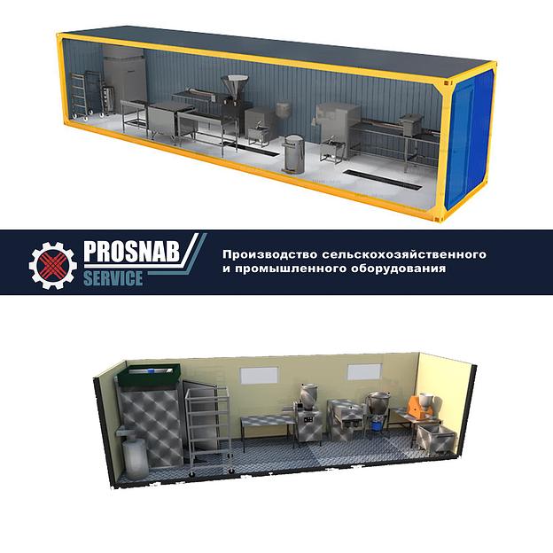 Модульный колбасный цех до 200 кг в смену фото 1