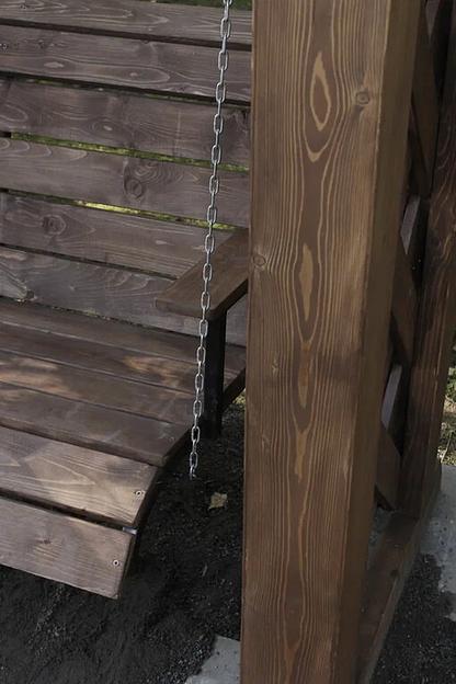 Деревянная пергола из массива сосны фото 4