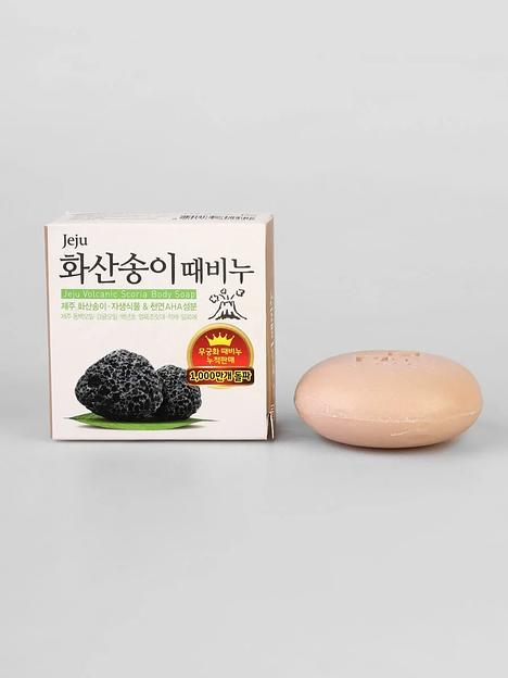 Косметическое мыло для тела с вулканическим пеплом Mukunghwa Jeju Volcanic Scoria Body Soap ОПТ фото 2