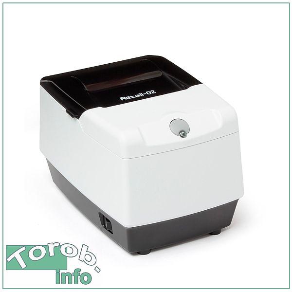 ККТ Ритейл-02Ф ФФД 1.2 RS/USB/Wi-Fi, автоотрез, белый - Фискальный регистратор без ФН. USB/RS232/Wi-Fi фото 1