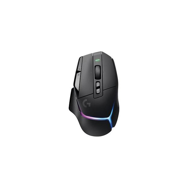 Мышь беспроводная Logitech G502 X Plus, игровая, радио, оптическая, USB, 25600dpi, черный [910-006164] фото 1