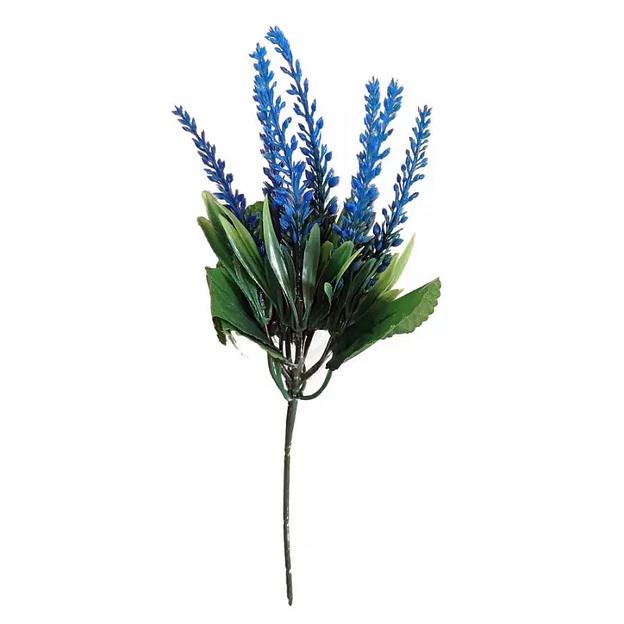 Букет цветной зелени 7 веток 28см фото 2