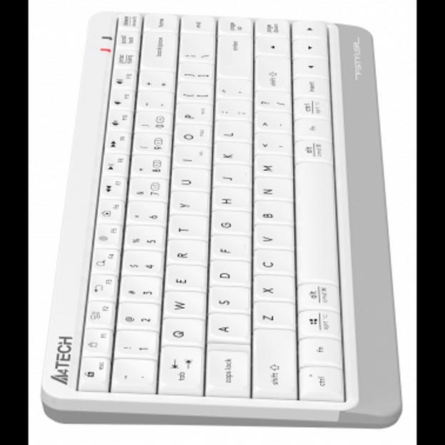 Клавиатура A4Tech Fstyler FBK11 белый/серый USB беспроводная BT/Radio slim фото 8