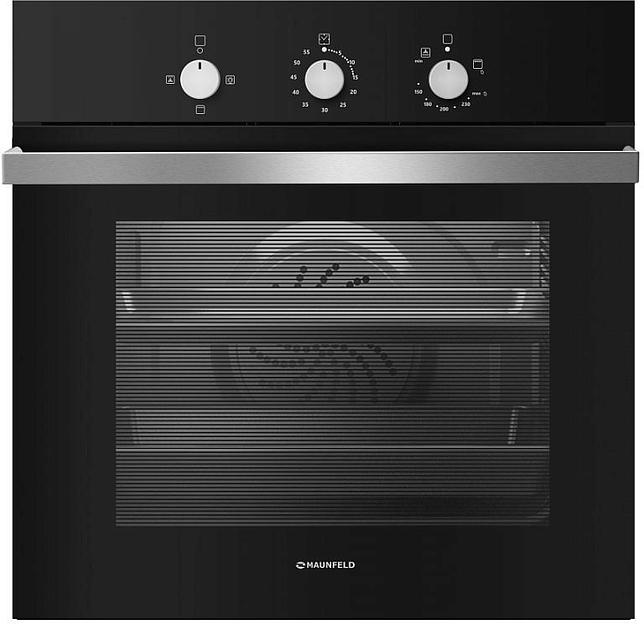 Духовой шкаф Газовый Maunfeld MGOG 673B черный фото 1