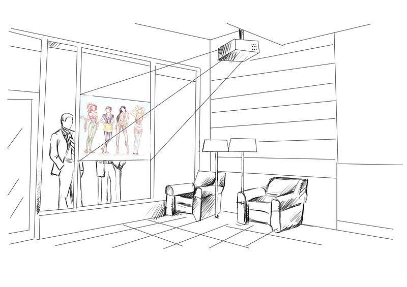 Плёнка обратной проекции белая круг 45 см в диаметре фото 3