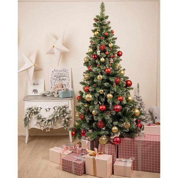 Ель с инеем и шишками B2 «Повесть» опт фото 1