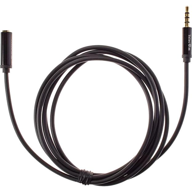 Кабель удлинит 3.5 Jack (M) - 3.5 Jack (F), 1.5м Telecom PRO VCOM Кабель-переходник Telecom Jack 3.5 mm M/Jack 3.5 mm F (TAV7179M-1.5M) фото 6
