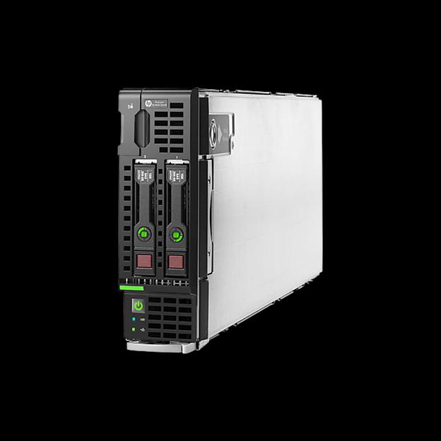 Блейд-сервер BL460c Gen8, 2 процессора Intel 8C E5-2660 2.20GHz, 48GB DRAM, P220i/512MB, 2x10Gb 554FLB, 2x300GB SAS фото 1