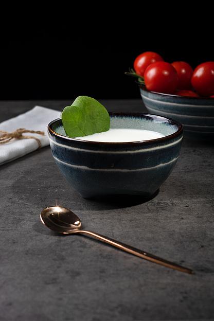 Салатник на ножках Billibarri «Indigo» 10,3х5,4 см ОПТ фото 2