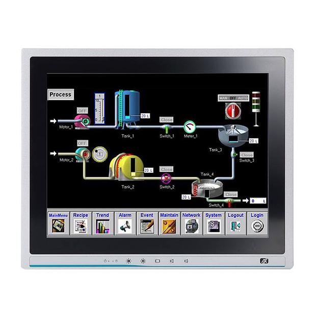 Панельный промышленный компьютер P1127E-500-US wPCI, дисплей 12.1" XGA, сокет LGA1151, процессор Intel® Core™ i7/i5/i3, Pentium®, Celeron®, резистивный сенсорный экран, 1 х PCI, 100 ~ 240 В AC фото 1