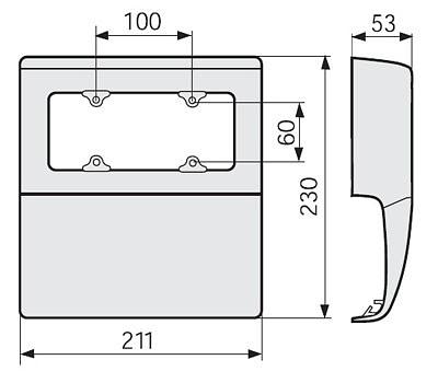 SBA6 W Коробка под розетку фото 1