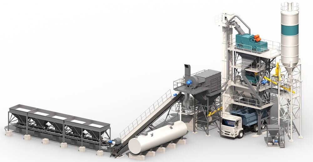 Асфальтобетонный завод ЕС-80 фото 1